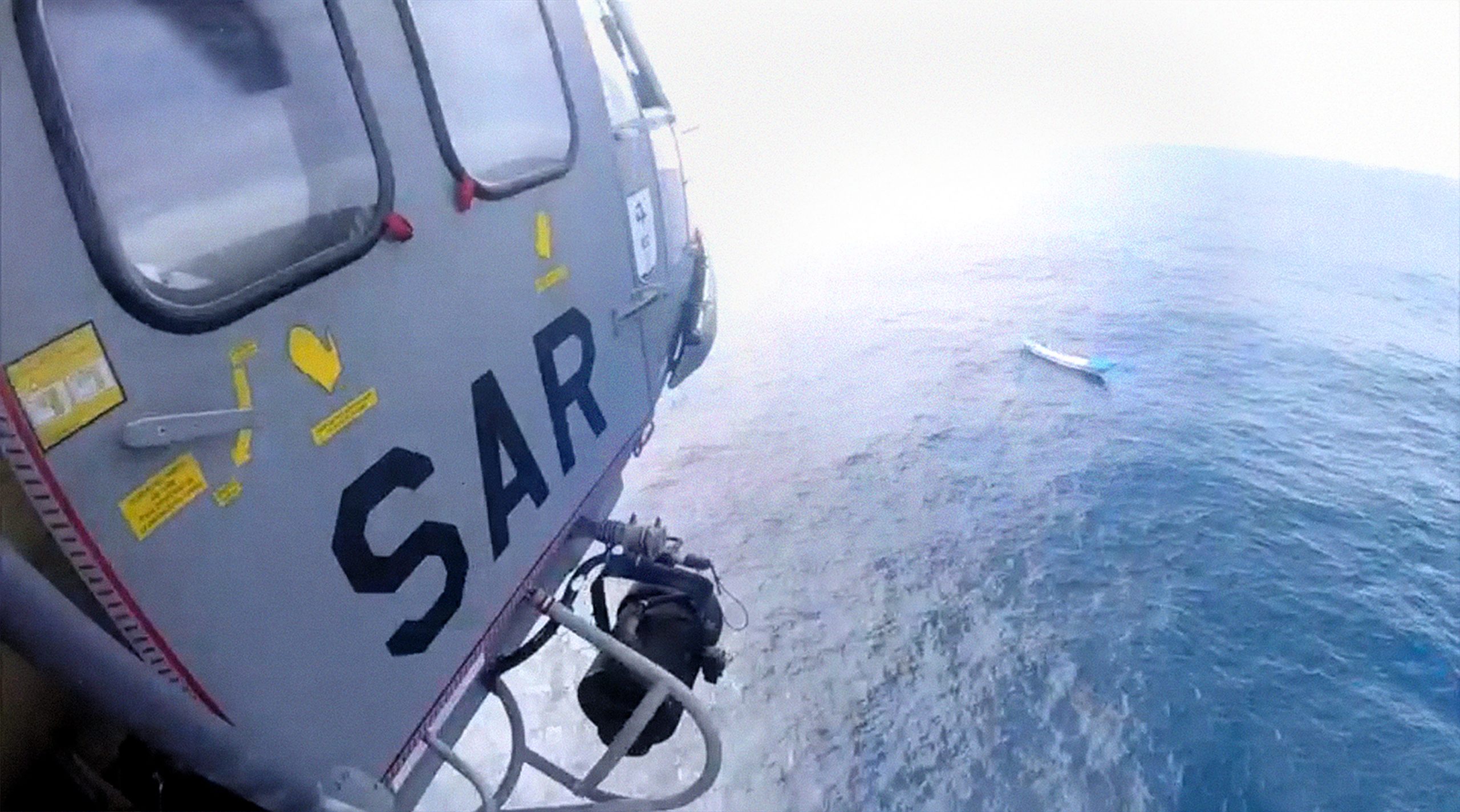 Rescate en aguas canarias